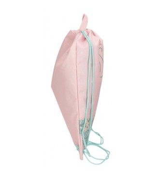 Roll Road Mochila saco Roll Road Spring is here rosa