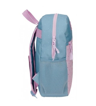 Roll Road Roll Road Peace Backpack 33 cm blue, pink