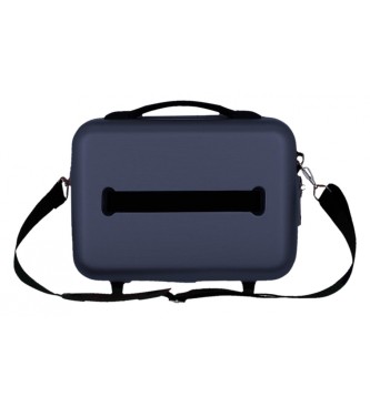 Roll Road ABS Roll Road Cambodia Adaptable toiletry bag navy blue