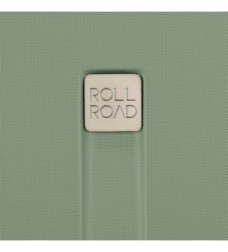 Roll Road ABS toiletry bag Roll Road Cambodia Adaptable green