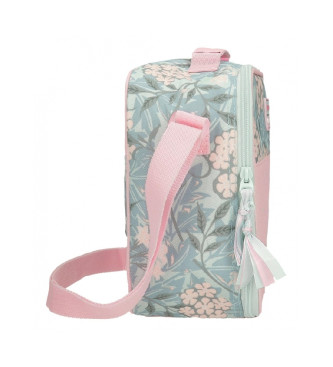 Roll Road Food carrier with adaptable shoulder strap Spring is here pink