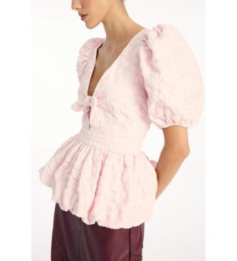 Rotate Marie blouse roze