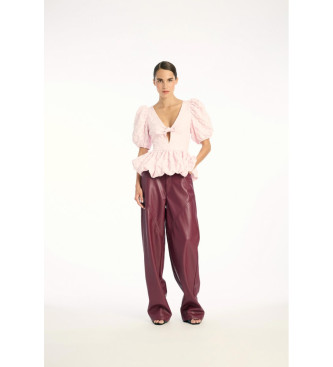 Rotate Marie blouse roze