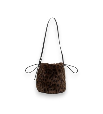 Rotate Bolso Bon Bon mini marrón