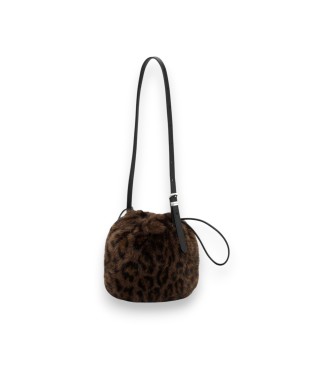 Rotate Bolso Bon Bon mini marrón