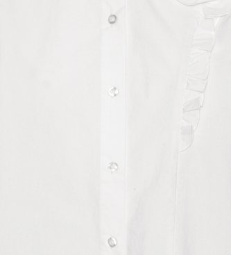 Rotate Akane oversize skjorte hvid