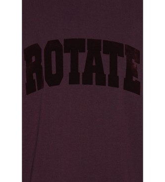 Rotate Astra T-shirt bordeaux