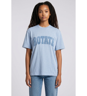Rotate T-shirt blu Astra