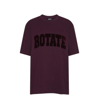 Rotate Astra T-shirt bordeaux