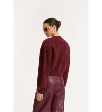 Rotate Florina cardigan rdbrun