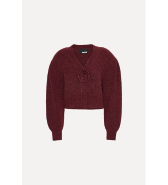 Rotate Florina cardigan rdbrun