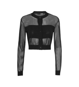 Rotate Sheer cardigan black