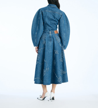 Rotate Falda Berty azul