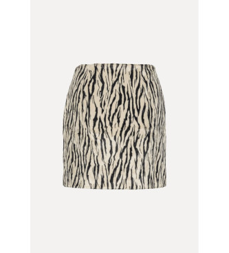 Rotate Gonna con stampa animalier Julli
