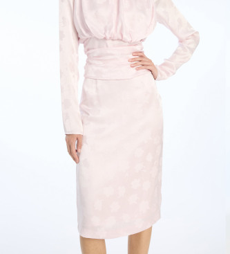 Rotate Jupe Marille rose