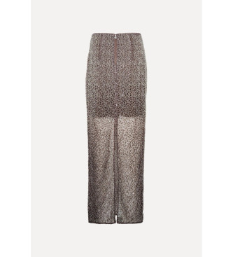Rotate Tasha skirt brown