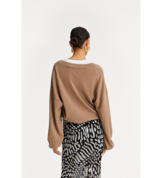 Rotate Maglione marrone Sallio