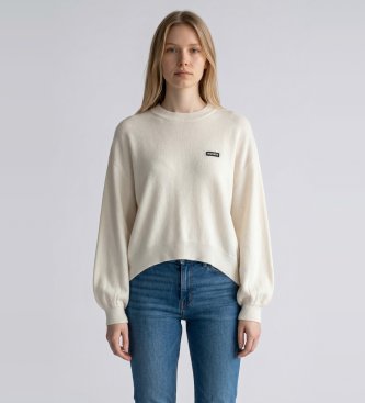 Rotate Jersey oversize Arina blanco roto
