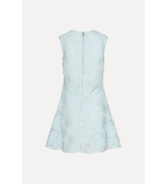 Rotate Robe en maille bleue