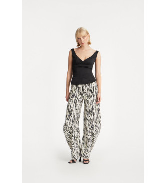 Rotate pantaloni bianchi di Cassandria