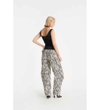 Rotate pantaloni bianchi di Cassandria