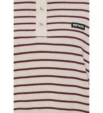 Rotate Ellia beige polo
