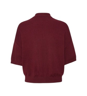Rotate Polo Ellia bordeaux