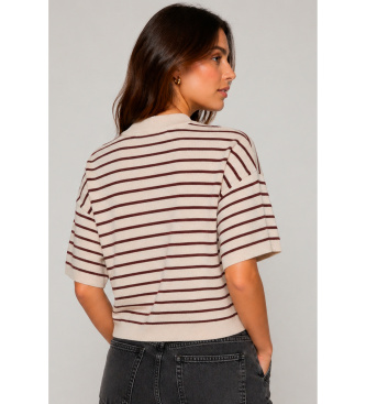 Rotate Ellia beige polo