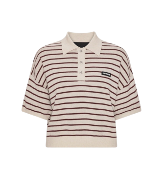 Rotate Ellia beige polo