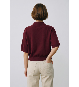 Rotate Polo Ellia bordeaux