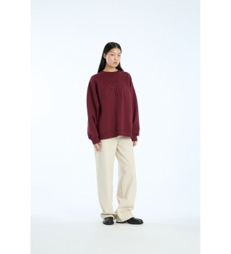 Rotate Maroon Iris Sweatshirt