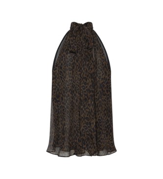 Rotate Top Fleur brown