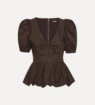 Rotate Top marrone Marie