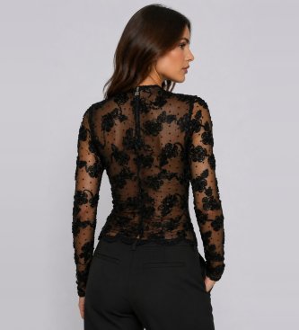 Rotate Top Zala black