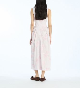 Rotate Lori kjole pink