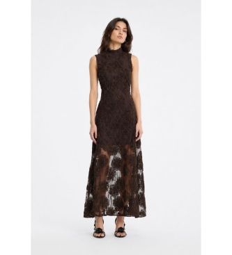 Rotate Braunes Maxikleid von Asyna