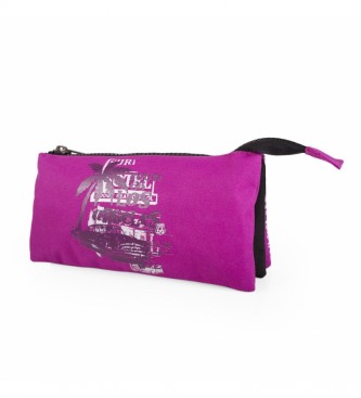 ROUTE 66 Maryland Lilac pencil case -22x11x5 cm