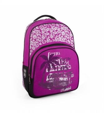 ROUTE 66 Route 66 Maryland Rygsk Fuchsia Farve -44X32X16Cm