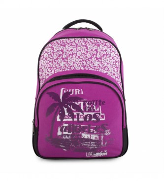 ROUTE 66 Route 66 Maryland fuchsia backpack -44x32x16cm-