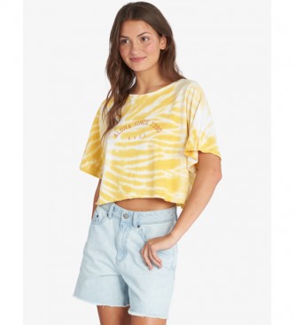 Roxy T-shirt jaune Aloha Day