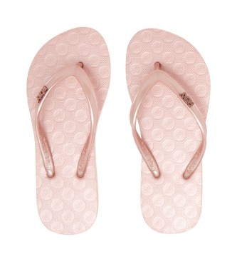 Roxy Viva pink flip-flops