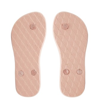 Roxy Viva pink flip-flops