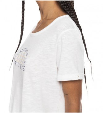 Roxy Camiseta Oceanholic blanco 