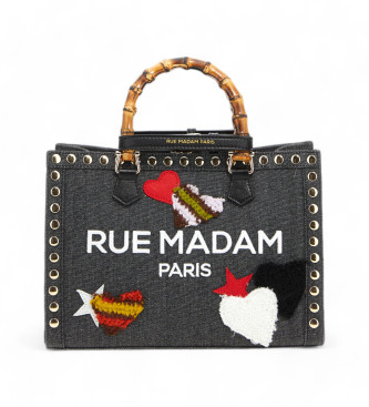 RUE MADAM Chelsea Mini Tote czarny