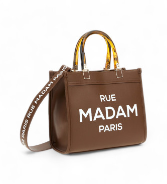 RUE MADAM Brun Icon Mini Tote Bag