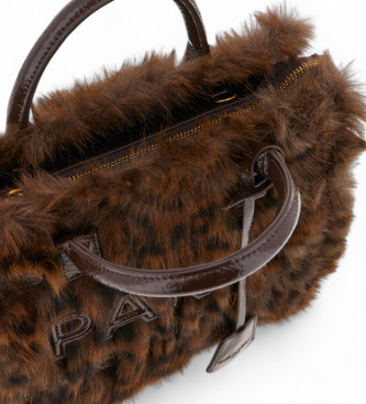 RUE MADAM PARIS Alaska minitote bruin