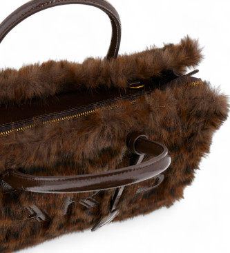RUE MADAM PARIS Aljaska rjava tote torba
