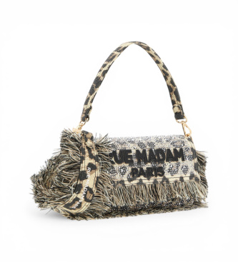 RUE MADAM PARIS Casablanca Torbica z živalskim potiskom na rami