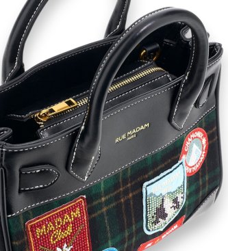 RUE MADAM PARIS Chamonix Mini Tote Tasche schwarz