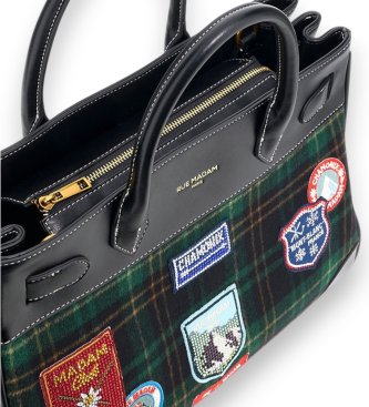 RUE MADAM PARIS Schwarze Chamonix Tote Tasche
